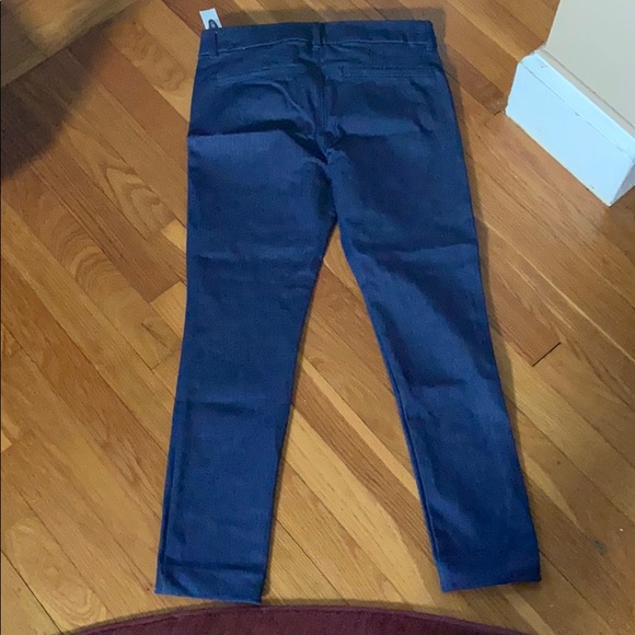 Old Navy Pixie crop blue chino pants size 2 - Picture 2 of 11